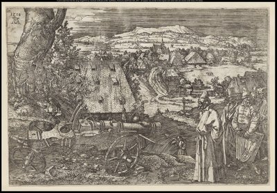 Landskapet med kanonen, 1518 av Albrecht Dürer