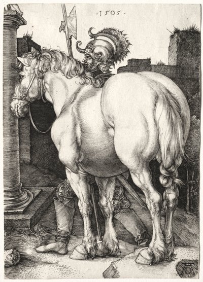 Den stora hästen av Albrecht Dürer