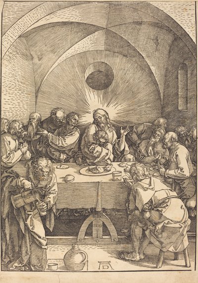 Sista måltiden av Albrecht Dürer