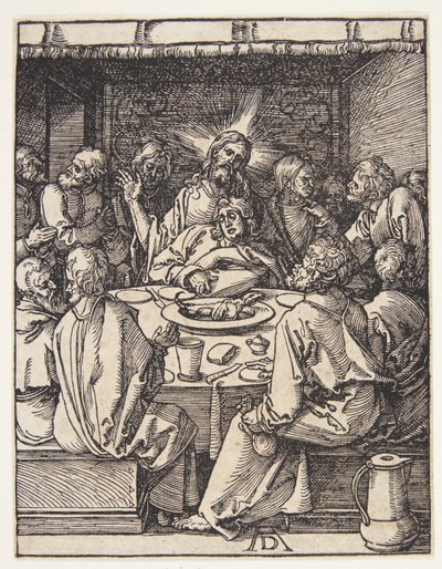 Sista måltiden av Albrecht Dürer