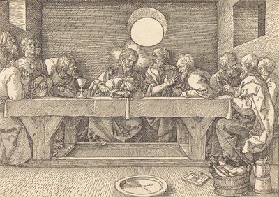 Den sista måltiden, 1523. av Albrecht Dürer