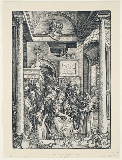 Jungfruns liv: Jungfruns förhärligande av Albrecht Dürer