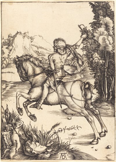 Den lilla kuriren av Albrecht Dürer