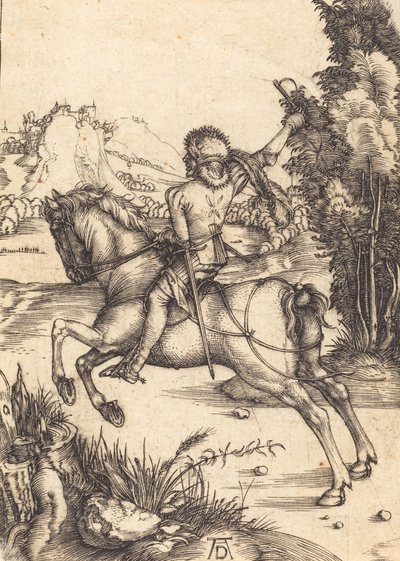 Den lilla kuriren, ca. 1496. av Albrecht Dürer