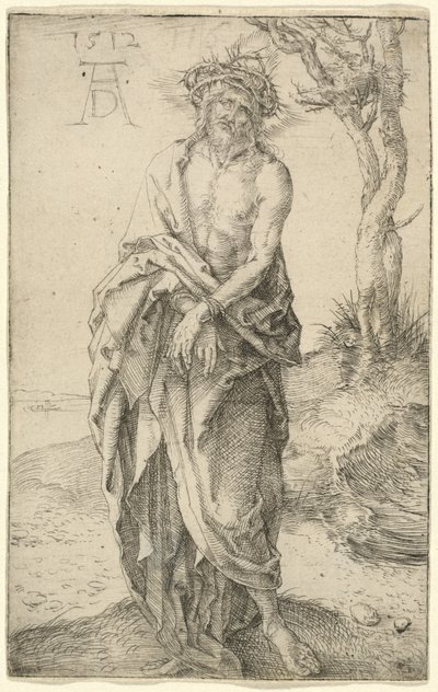 Sorgernas man med bundna händer av Albrecht Dürer