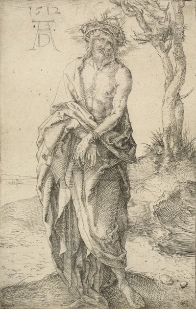Sorgernas man med bundna händer, 1512. av Albrecht Dürer