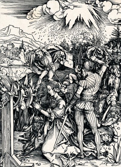 Sankta Katarinas martyrskap, 1497 1906 av Albrecht Dürer