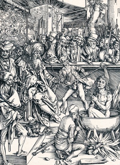 St Johns martyrskap, 1498 1906 av Albrecht Dürer