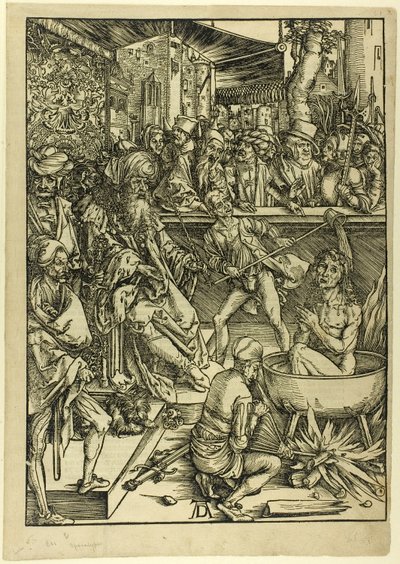 The Martyrdom of St. John, från The Apocalypse av Albrecht Dürer