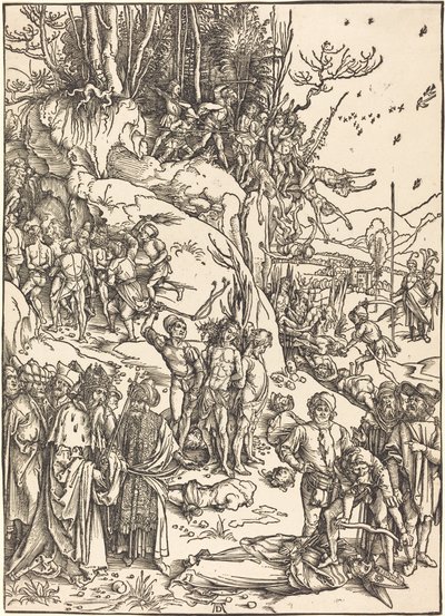 De tiotusenas martyrskap av Albrecht Dürer