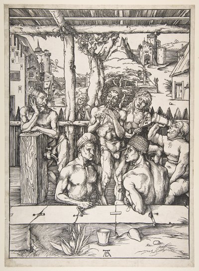 Herrarnas badrum av Albrecht Dürer