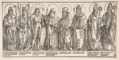 Österrikes skyddshelgon, 1515-17. av Albrecht Dürer