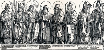 Österrikes skyddshelgon, 1515 1906 av Albrecht Dürer