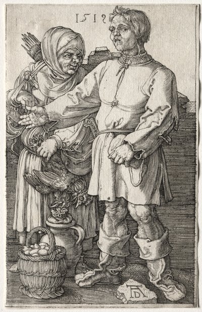 Bönderna på marknaden av Albrecht Dürer