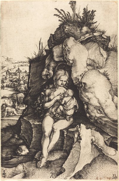 Sankt Johannes Chrysostomos botgöring av Albrecht Dürer