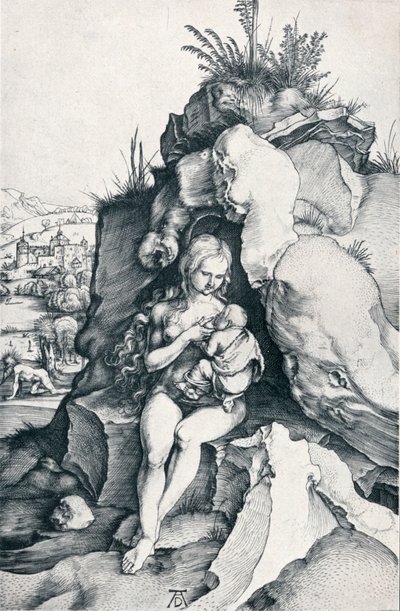 Sankt Johannes Chrysostoms botgöring, 1495 1906 av Albrecht Dürer