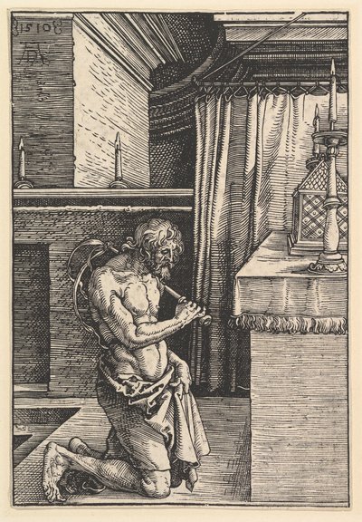 Den ångerfulla, 1510. av Albrecht Dürer