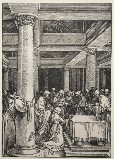 Presentationen av Kristus i templet av Albrecht Dürer