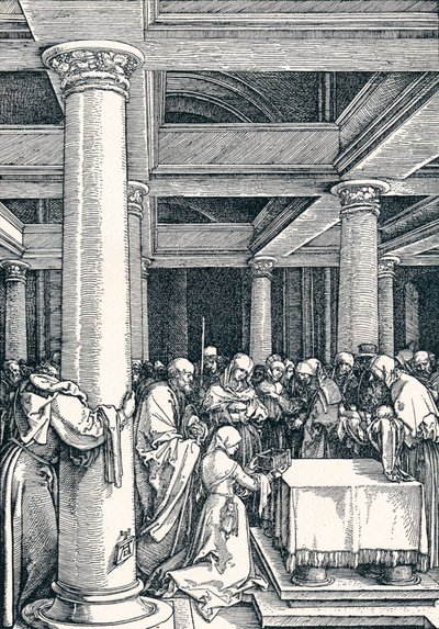 Presentationen av Kristus i templet, 1506 1906 av Albrecht Dürer