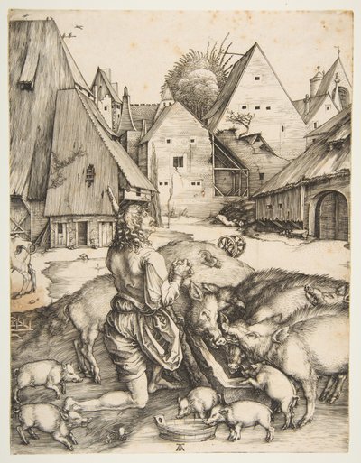 Den förlorade sonen av Albrecht Dürer