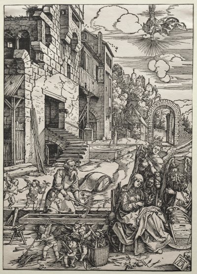 Vilan i Egypten av Albrecht Dürer