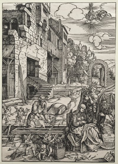 Vilan i Egypten, ca. 1501-1502. av Albrecht Dürer