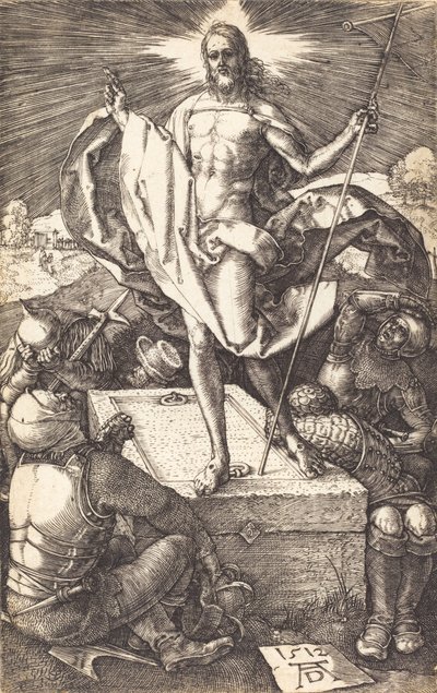 Uppståndelsen, 1512. av Albrecht Dürer