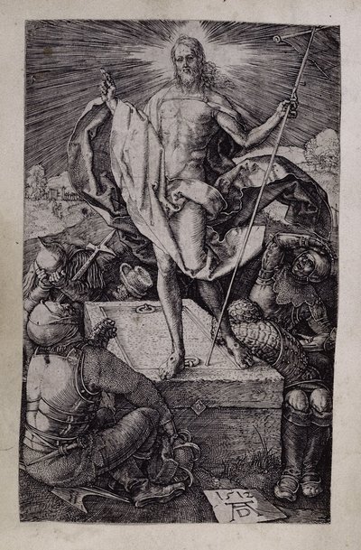 Uppståndelsen, 1512 av Albrecht Dürer