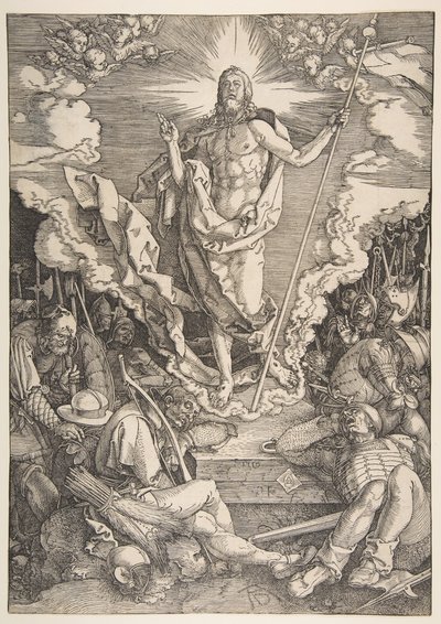 Uppståndelsen.n.d. av Albrecht Dürer