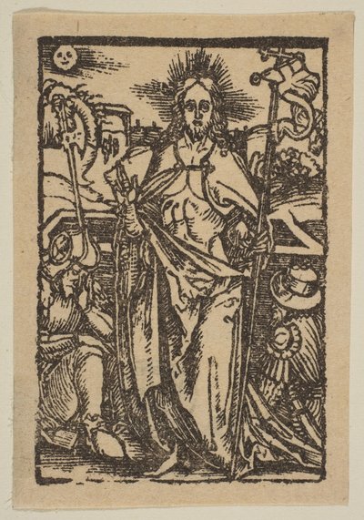 Uppståndelsen.n.d. av Albrecht Dürer