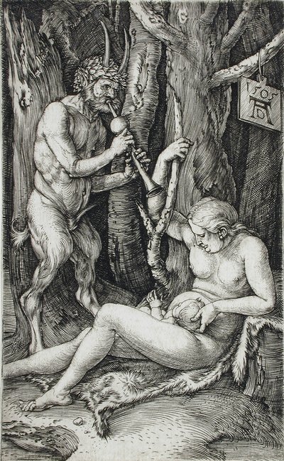 Satyrfamiljen av Albrecht Dürer