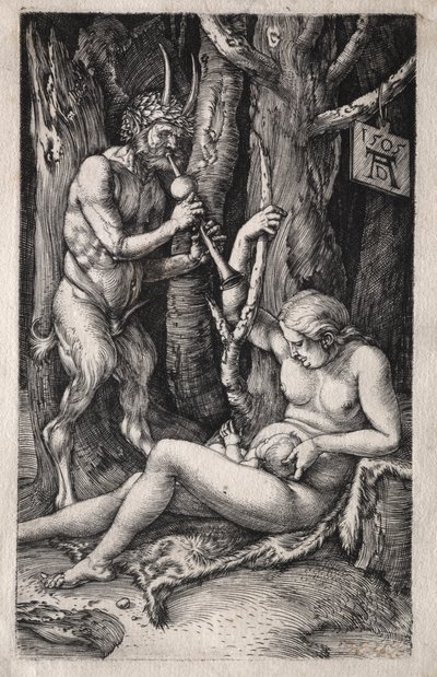 Familjen Satyr, 1505. av Albrecht Dürer