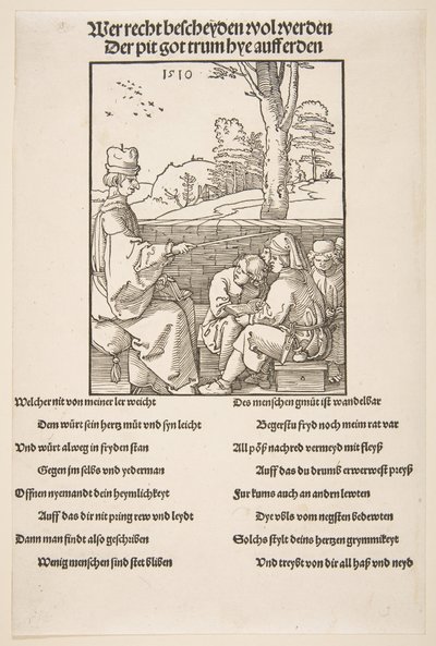 Skolmästaren.n.d. av Albrecht Dürer