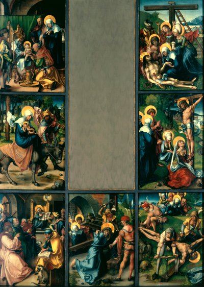 Jungfru Marias sju smärtor av Albrecht Dürer
