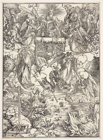 De sju trumpeterna av Albrecht Dürer
