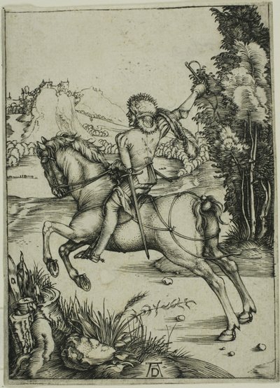Den lilla kuriren av Albrecht Dürer