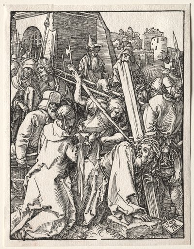 Den lilla passionen: Kristus som bär korset, 1509. av Albrecht Dürer