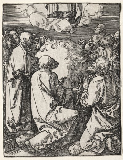 Den lilla passionen: Uppstigningen av Albrecht Dürer