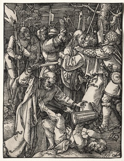 Den lilla passionen: Kristi svek av Albrecht Dürer