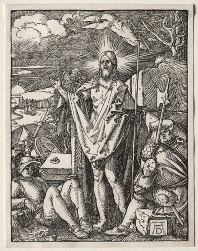 Den lilla passionen: Uppståndelsen av Albrecht Dürer