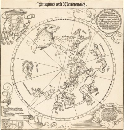 Det södra himmelska halvklotet av Albrecht Dürer