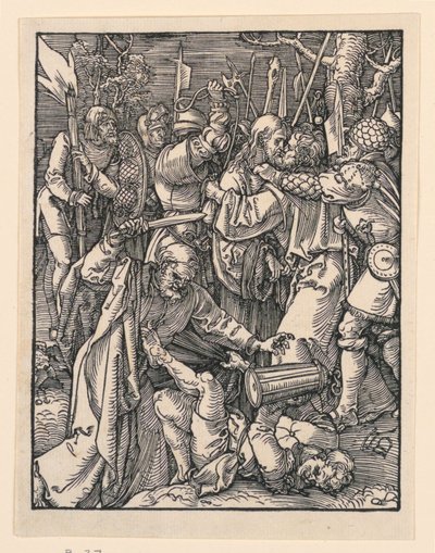 The Take of Christ, från The Little Passion-serien av Albrecht Dürer
