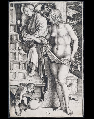 Den latas frestelse (Läkarens dröm) av Albrecht Dürer
