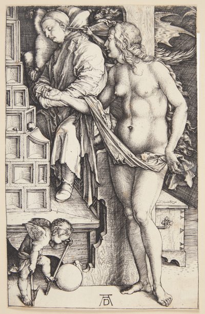 Den lediga frestelsen - Doktorns dröm av Albrecht Dürer