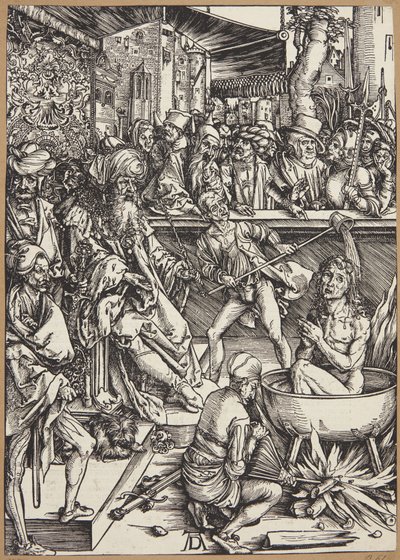 Tortyren av Johannes evangelisten av Albrecht Dürer