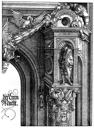 Kejsar Maximilian I:s triumfbåge, 1515, 1936 av Albrecht Dürer