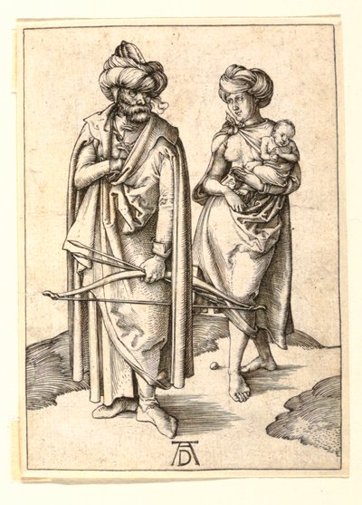 Den turkiska familjen av Albrecht Dürer