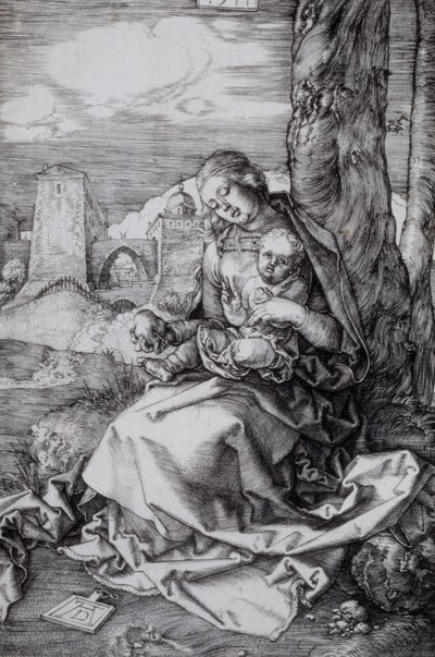 Jungfru Maria med päronet av Albrecht Dürer