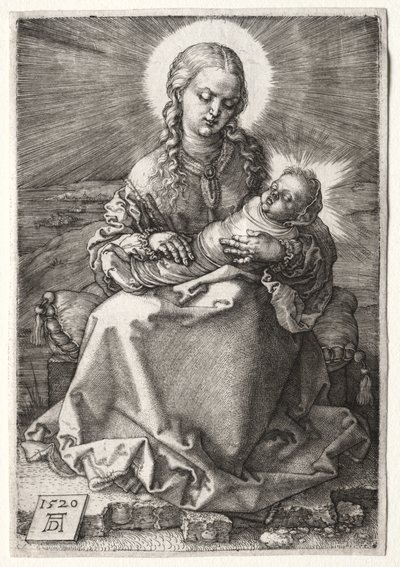 Jungfrun med det insvepta barnet av Albrecht Dürer