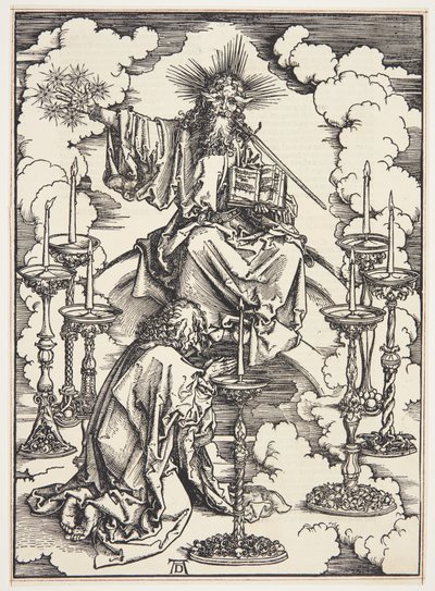 Visionen om de sju ljusstakarna av Albrecht Dürer